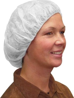 Product Image for 43990354 Hair Cap Bouffant Style 24  White