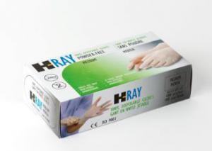 Product Image for 43990604 Glove Vinyl PF Clear MED Medical Grade Disposable H-Ray