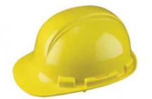 Product Image for 43990788 Hard Hat ANSI Approved Ratchet Headband Yellow