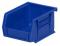 03050567.JPG Plastic Stack/Hang Shelf Bin  5-3/8  x 4-1/8  x 3  Blue