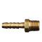 05520300.JPG Hose Insert Brass Barbed 1/4  Male Hose End x 1/4 