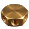 05520452.JPG Manifold Hex Brass 1/4  Female Inlet x 1/4 x Female 3 Outl