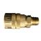 05520520.JPG Air Fitting Coupler Body Brass 1/4  M Style x 1/4  Male