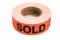 08000140.jpg Sold Label 2 x 5 Black/Fluorescent Red