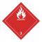08010130.JPG Dangerous Goods Class 3 Flammable Liquids 4  x 4 