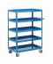 10011078.jpg Service Cart 5 Shelf 800lb Capacity 24  x 36 