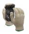 43060079.JPG Glove White Cotton/Poly Black PVC Dot Palm Fisher Knit Lg