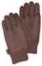 43061190.JPG Glove Cotton Jersey Brown One Size