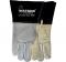 43062800.JPG Glove Beige/Gray/Black Cowhide Pulse Protector Welding LARGE